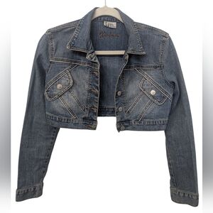 Younique Cropped Denim Jacket M